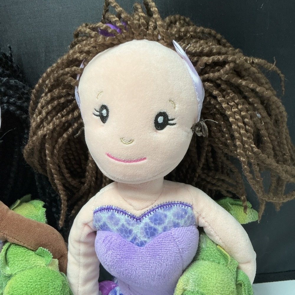 Lot of 3 The Petting Zoo Plush Rag Dolls Mermaid Zookeeper 16" Stuffed Toys - Picture 6 of 11